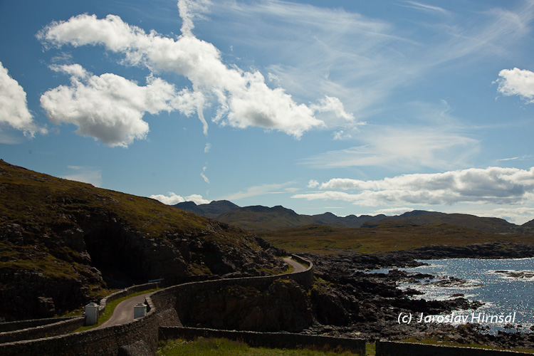 cesta k majáku Ardnamurchan Point